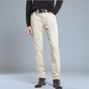 John Varvatos Slim Fit Denim Classic 5 Pocket Size 30 JV 702 Salt